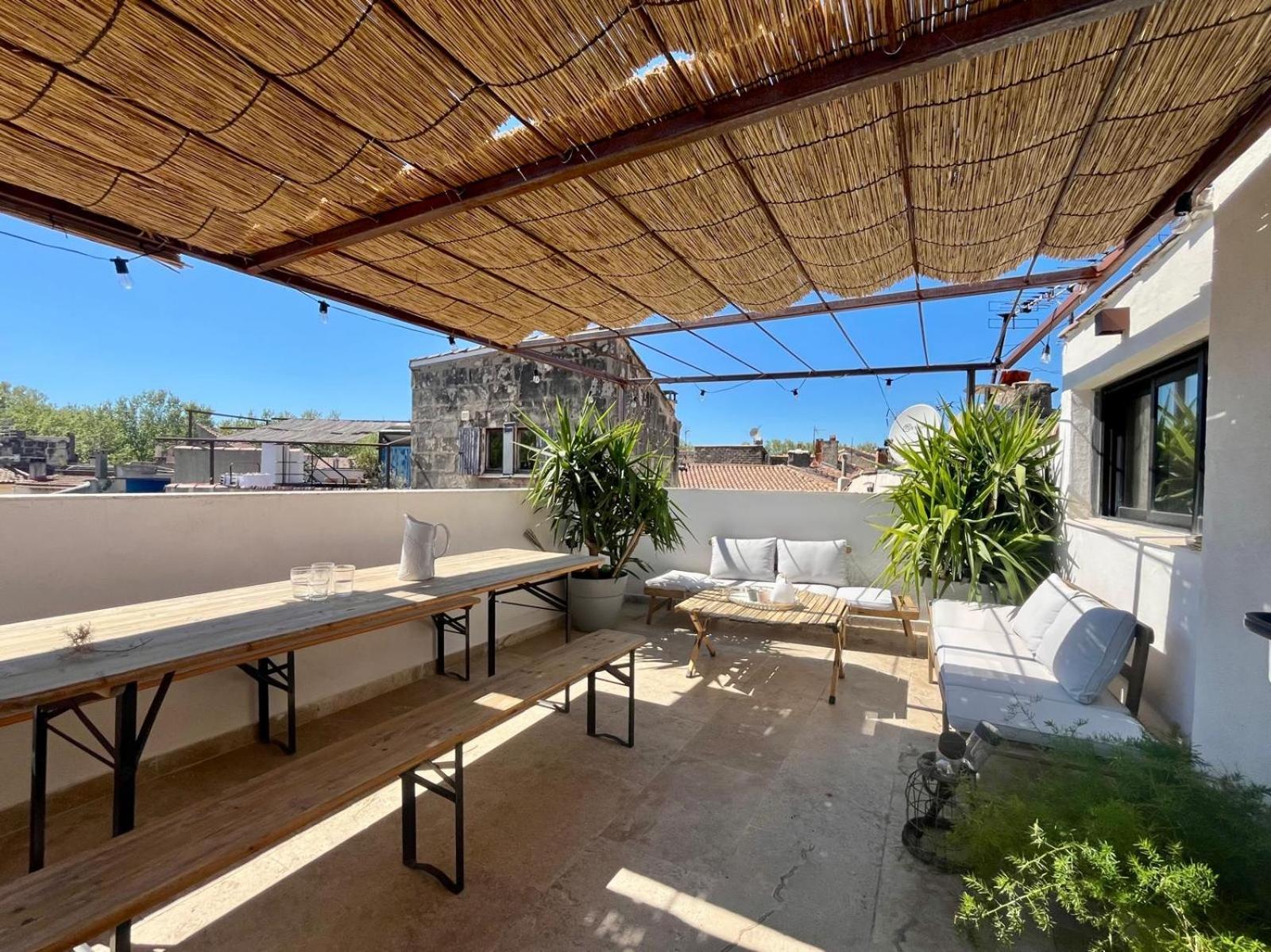 Maison Nomade, Clim - Terrasse Arles Exterior photo